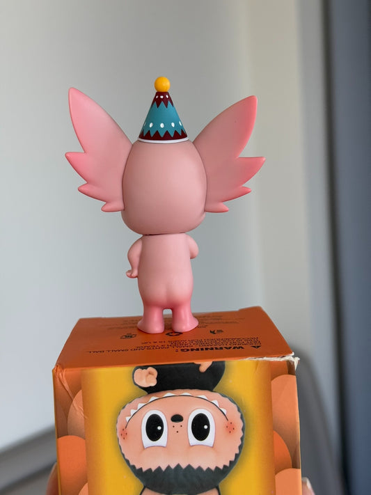 Pop Mart Labubu blind box elf group series pippo pink