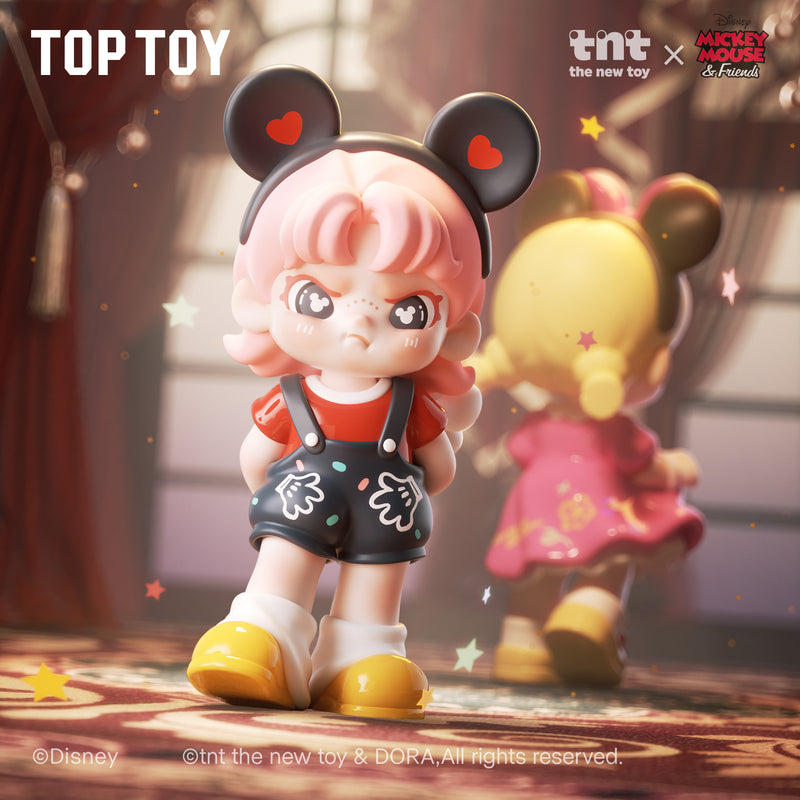 DISNEY DORA Loves Mickey Series Figures Blind Box