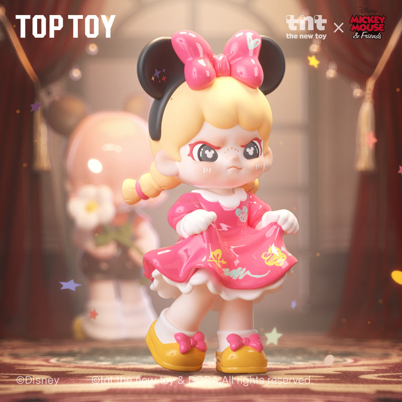 DISNEY DORA Loves Mickey Series Figures Blind Box