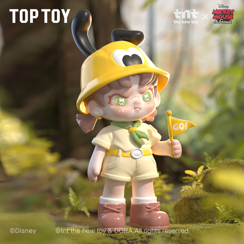 DISNEY DORA Loves Mickey Series Figures Blind Box