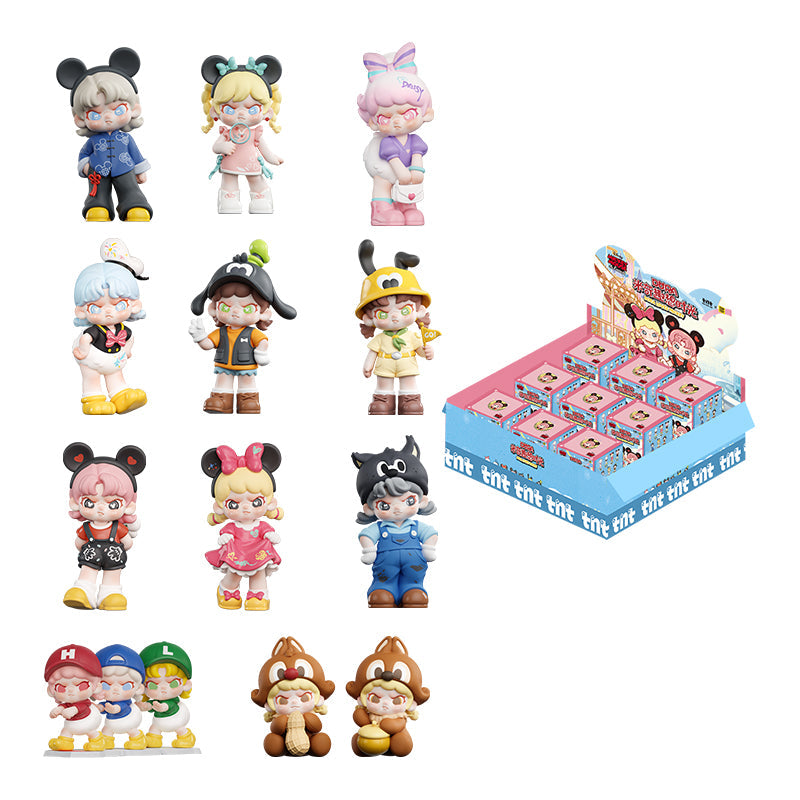 DISNEY DORA Loves Mickey Series Figures Blind Box