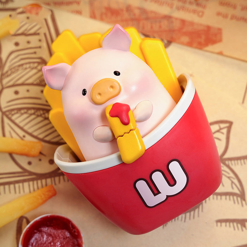 LuLu the Piggy Burger Express Movable Series Figures, Blind Box