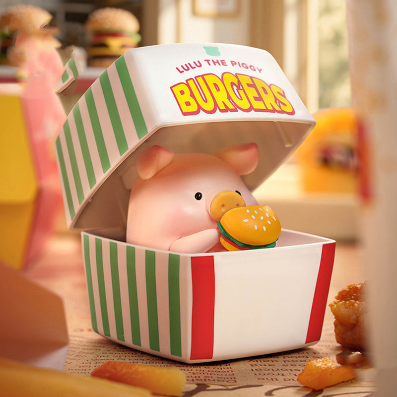 LuLu the Piggy Burger Express Movable Series Figures, Blind Box
