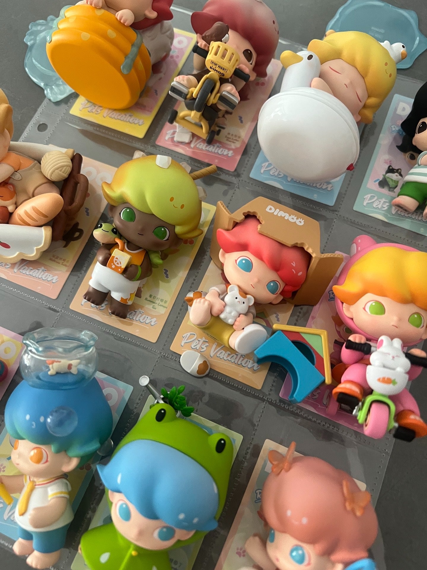DIMOO Pet Vacation Series Blind Box (Whole Set Opened)