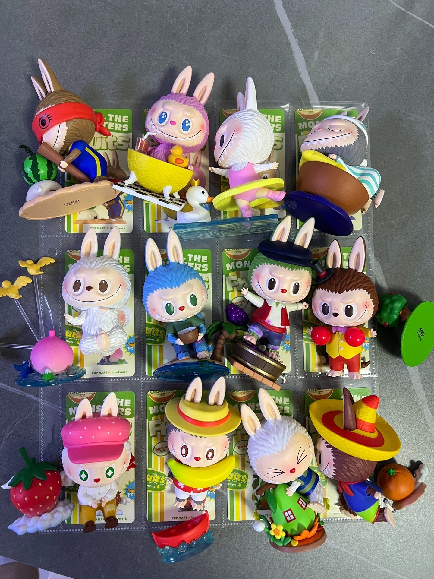LABUBU Fruit Series (Whole Set Opened)