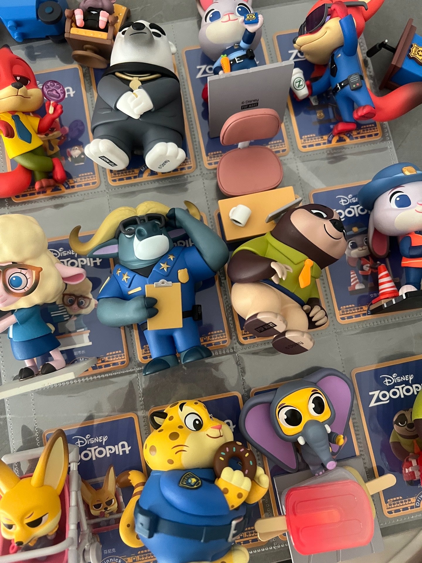 Pop Mart Zootopia Series Blind Box (Whole Set Opened)