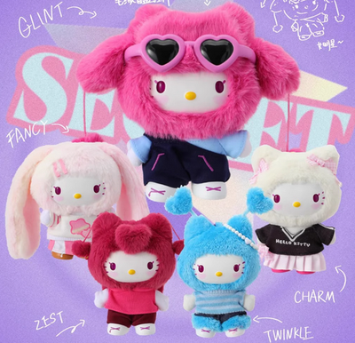 Sanrio Characters Pop Star-Hello Kitty Sereis Blind Box Plush Doll