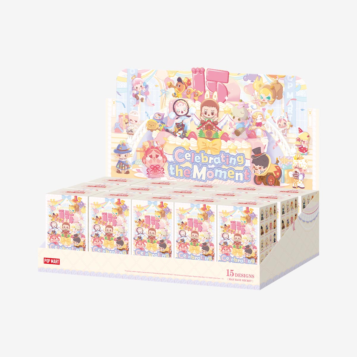 Celebrating the Moment POP MART 15th Anniversary Series Figures