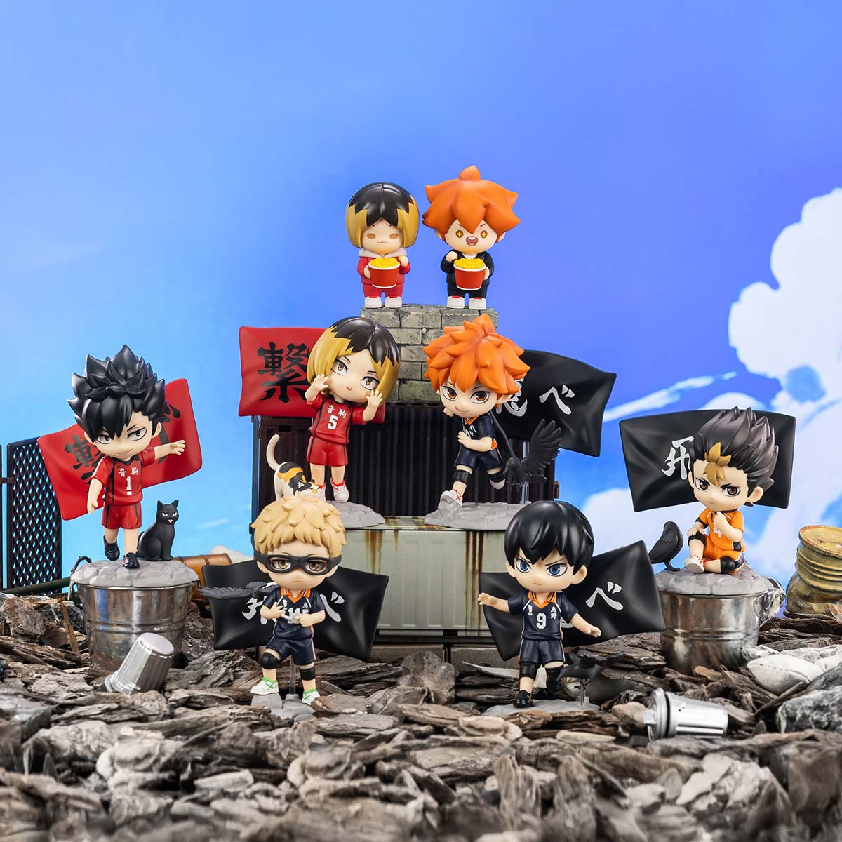 Haikyu!! The Dumpster Battle Series Figures