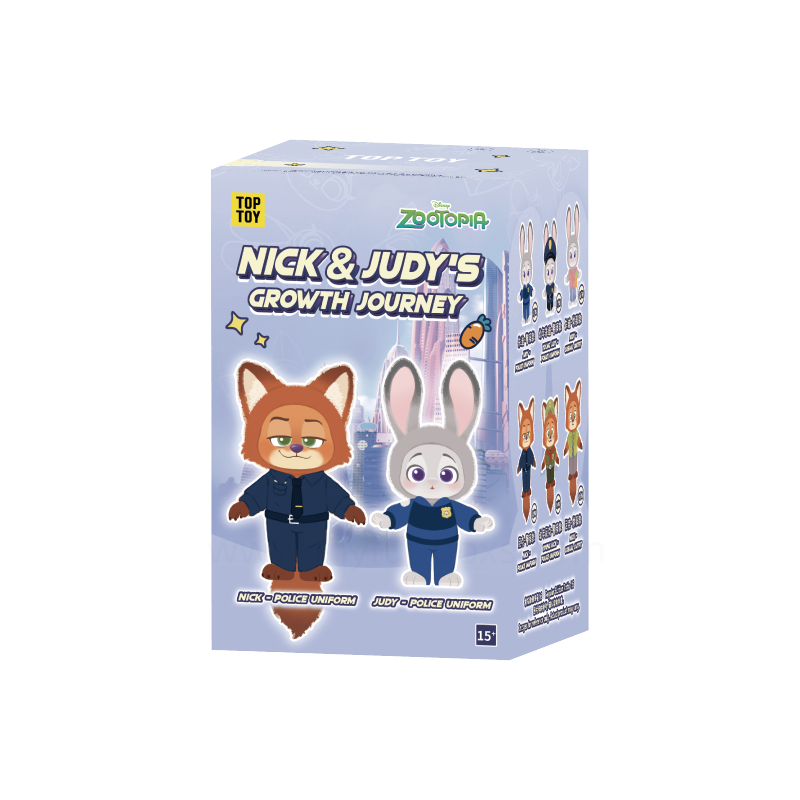NICK & JUDY'S Growth Journey Series Plush Blind Box