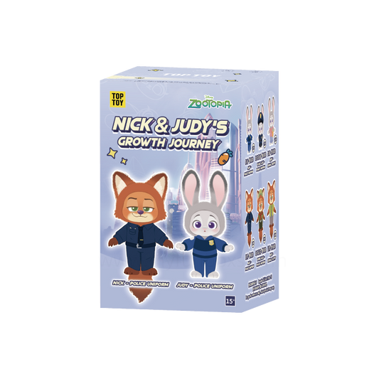 NICK & JUDY'S Growth Journey Series Plush Blind Box 1 BOX