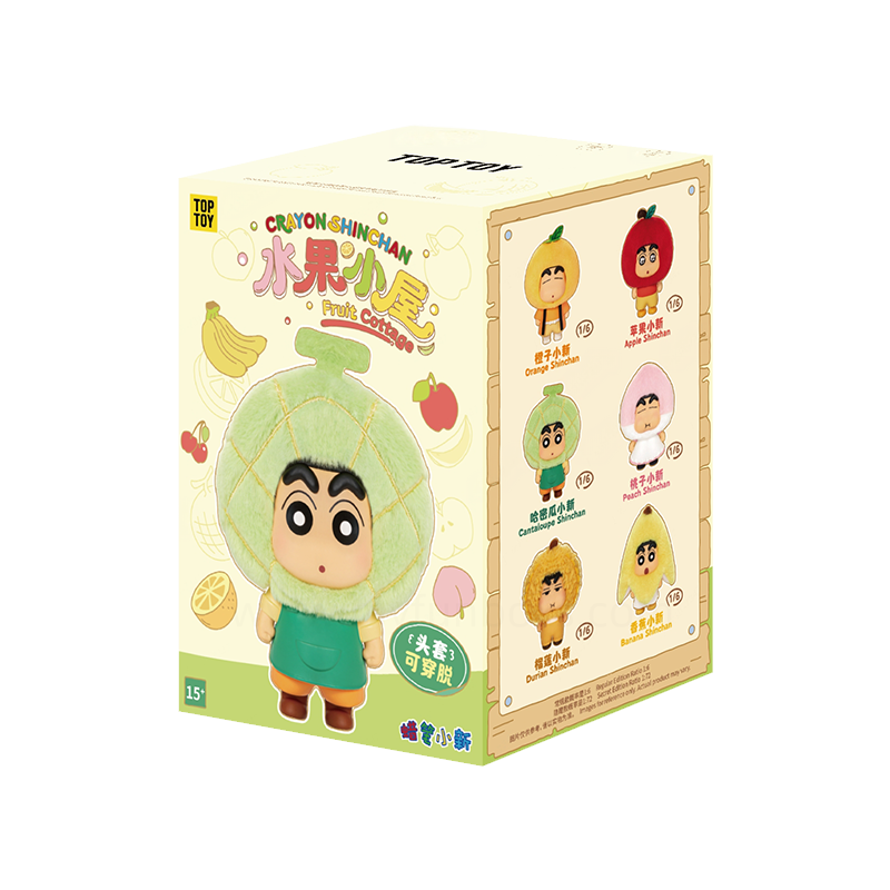 Crayon Shin-chan Fruit Cottage Series Plush Blind Box