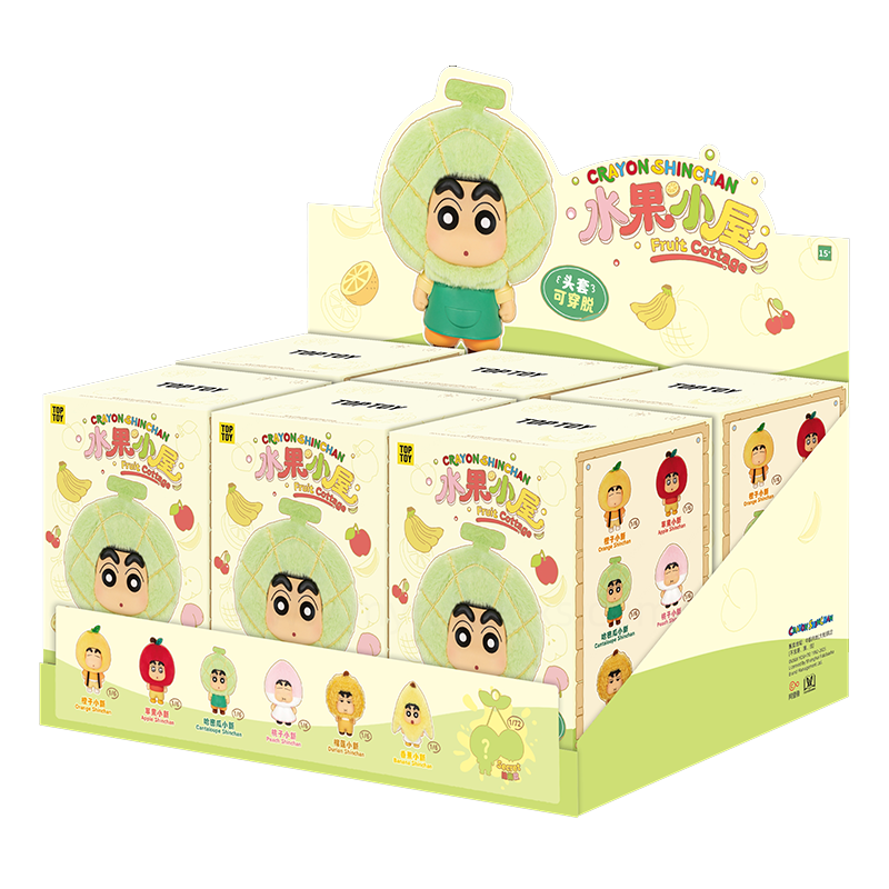 Crayon Shin-chan Fruit Cottage Series Plush Blind Box