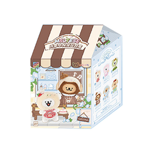 Maltese Colorful Daily Life Series Plush Pendant Dolls(PRE-ORDER)