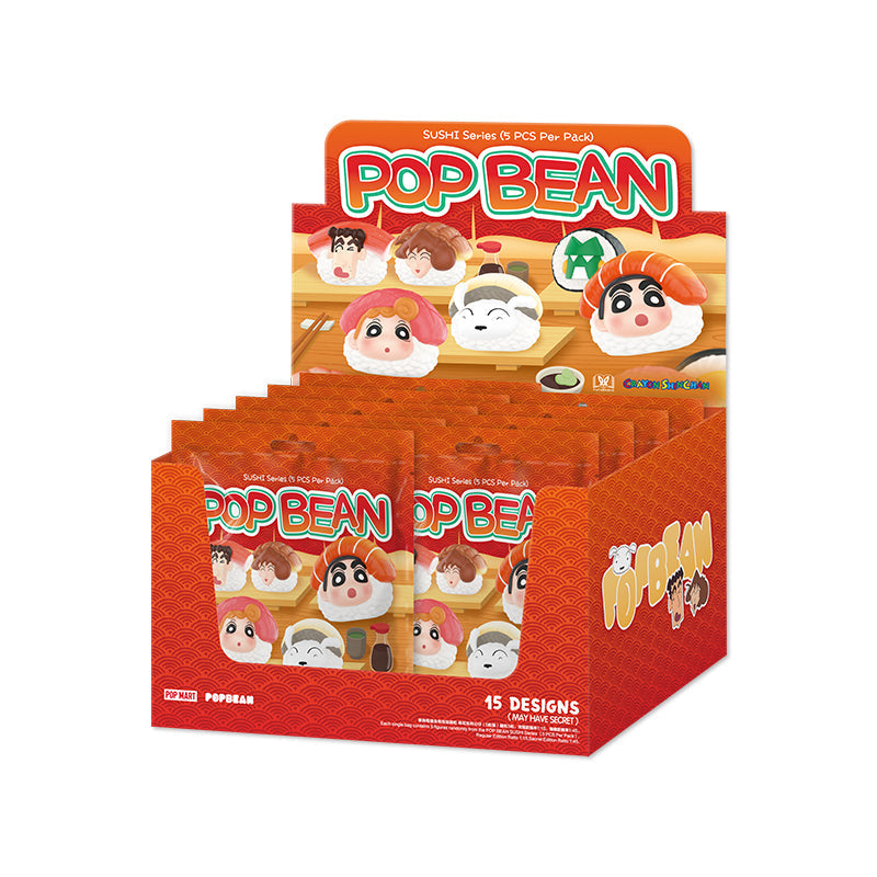 POP BEAN Crayon Shinchan SUSHI Series Figures