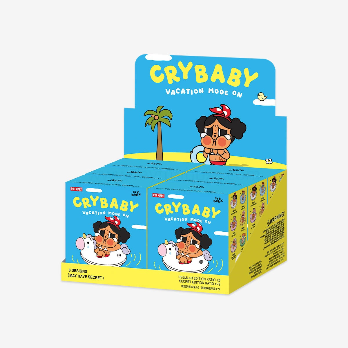 CRYBABY Vacation Mode On Series-Fridge Magnet Blind Box (Pre-Order)
