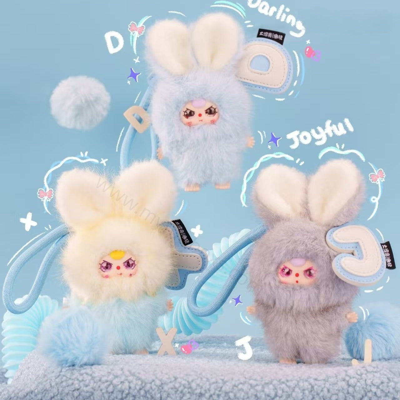 Baby Three- Super Mini Bunny Surprise Plush Blind Box