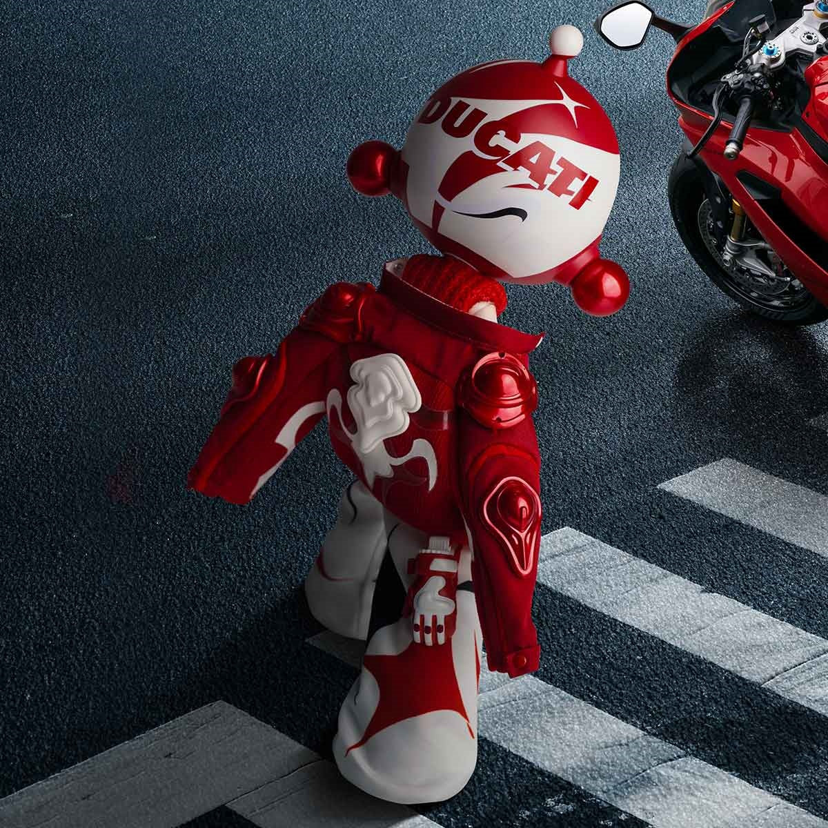SKULLPANDA × DUCATI 1/6 Action Figure