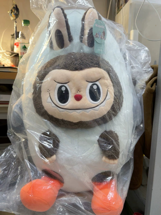 Labubu Shark Plush Pillow, Pop Mart Theme Park Limited Edition