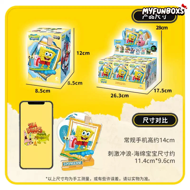 SpongeBob SquarePants Travel Moments Series Blind Box