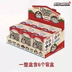 PP X MONSTER Dog-themed Plush Keychain Blind Box