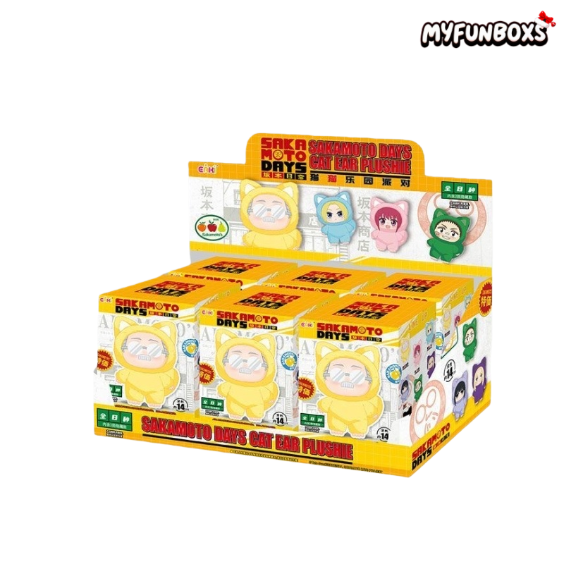 Sakamoto Days Cat Ear Series Blind Box 1 SET (6 BOXES)
