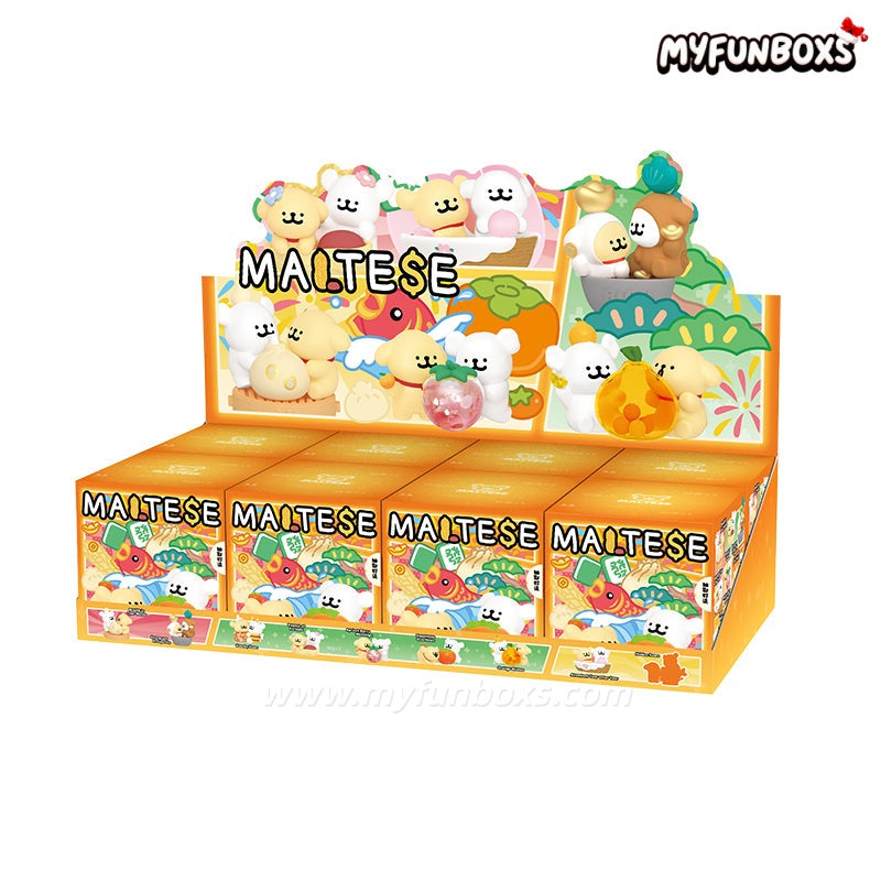 Maltese Lucky Paws Series Figures Blind Box