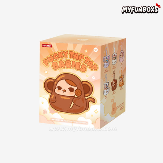 POP MART Pucky Tap Tap Babies Series Plush Blind Box 1 BOX