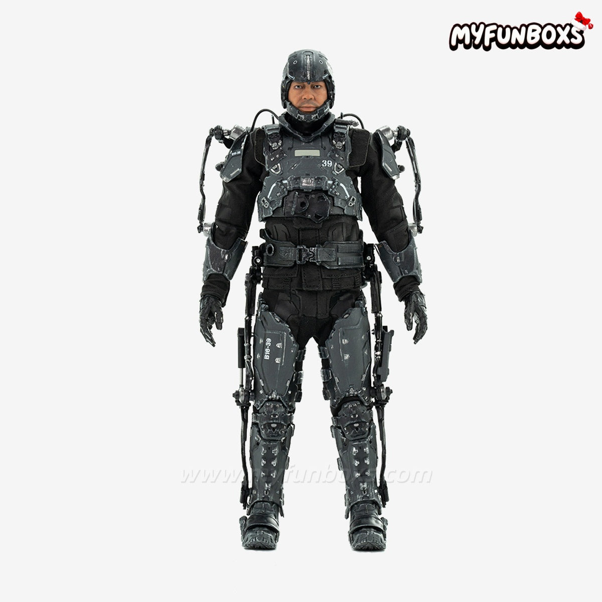 POP MART Warriors of Future Tyler/Johnson Cheng 1/8 Collectible Action Figure Johnson Cheng