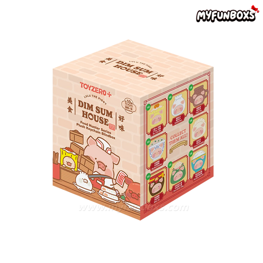 LuLu The Piggy Lu's Table - Food Hunter Series Plush Keychain Blind Box