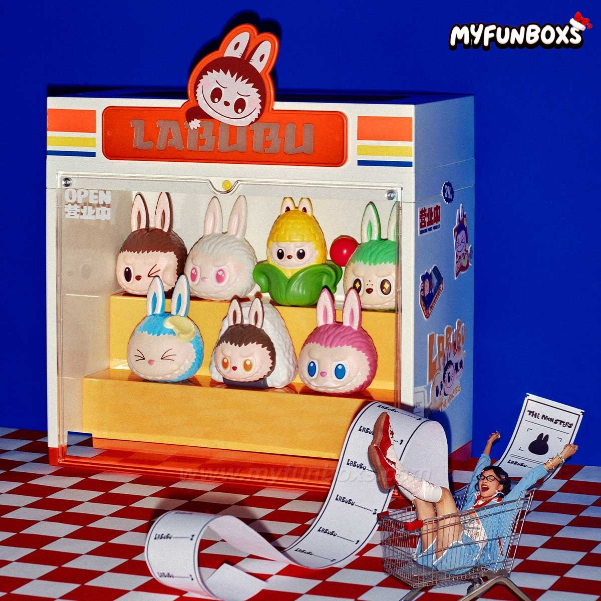 THE MONSTERS Wacky Mart Series-Display Container