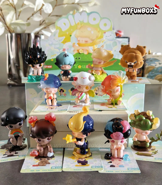 POP MART DIMOO By Your Side Series Figure Blind Box (Whole Set Opened)