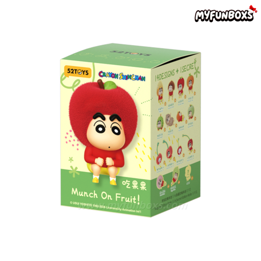 Crayon Shinchan Munch On Fruit Series Figure Blind Box