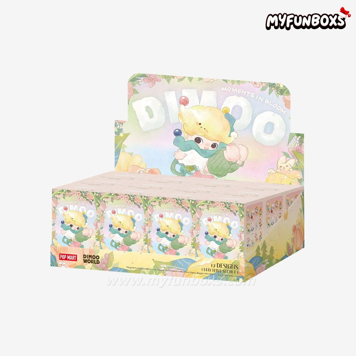 POP MART DIMOO Moments in Bloom Series Figures Blind Box