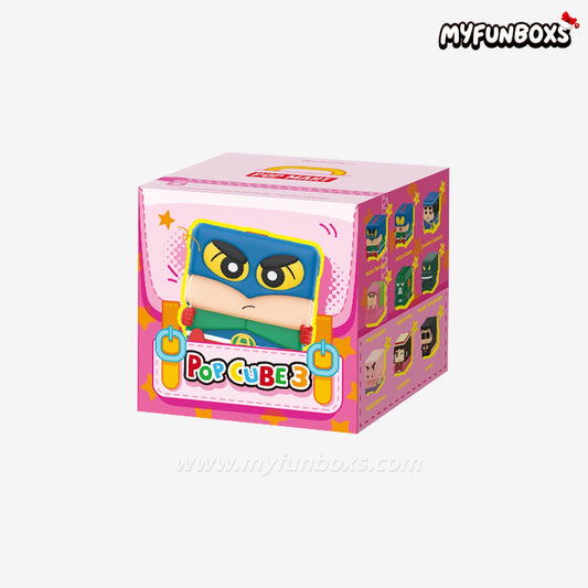 Crayon Shinchan POP CUBE-3 Series Figures Blind Box (PRE-ORDER)