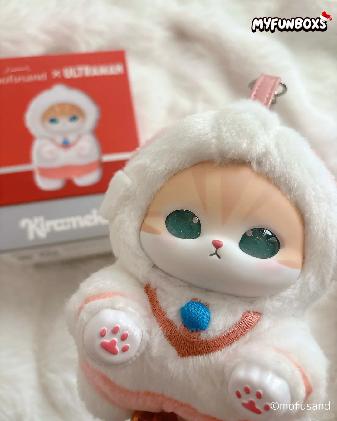 (In Stock)Mofusand × ULTRAMAN Series Plush Pendant