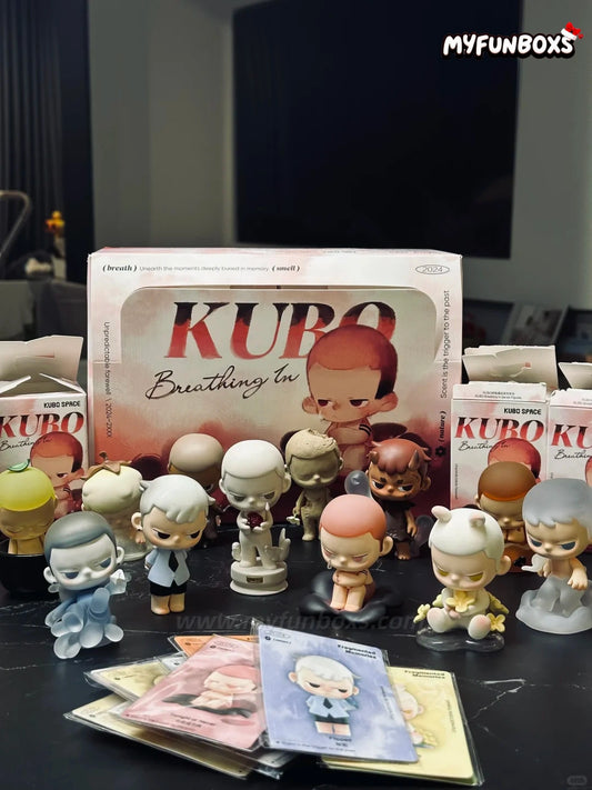 POP MART KUBO Breathing In Series Figure Blind Box (Whole Set Opened)