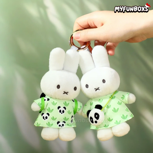 Miffy Panda Series Keychain – Spring Limited Edition