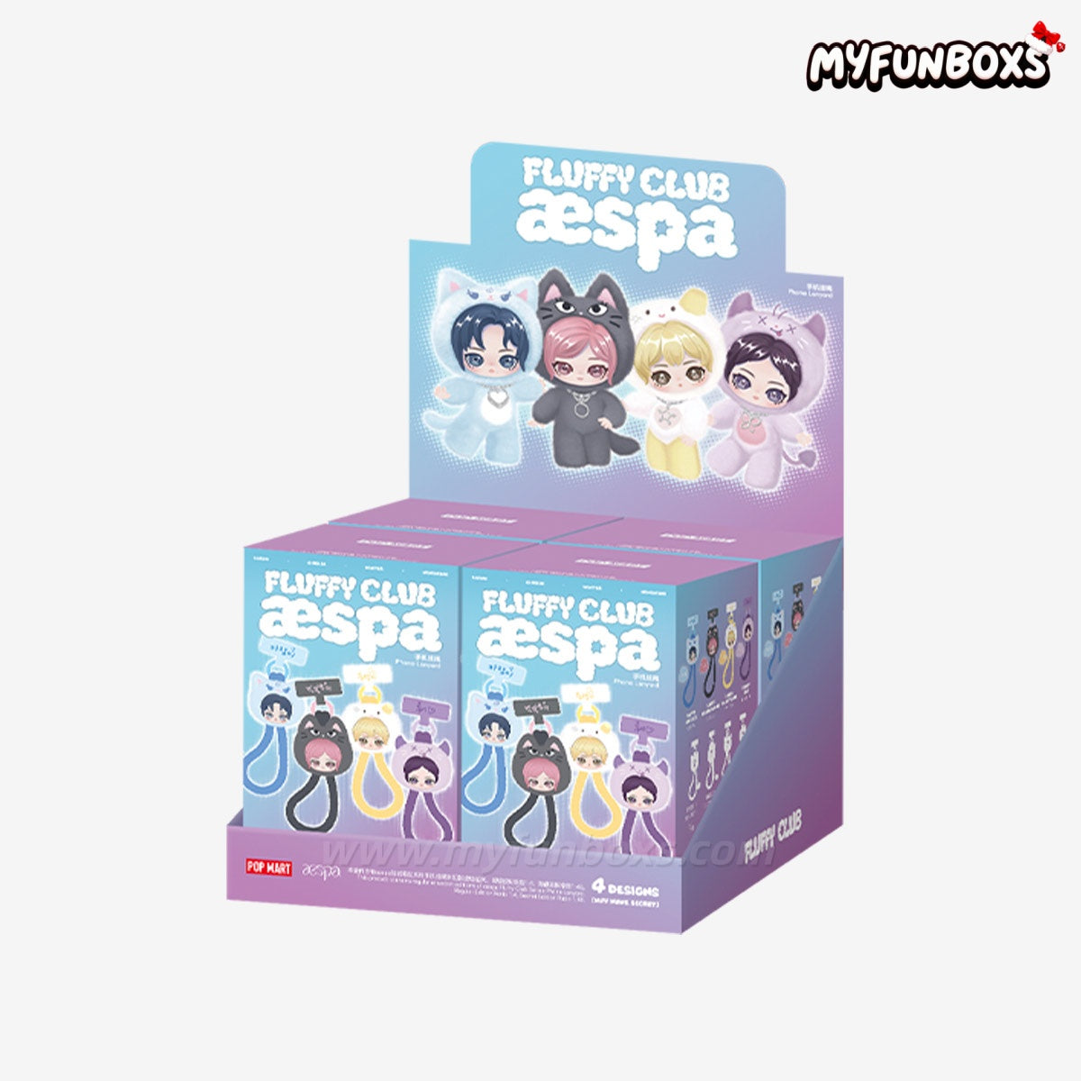 aespa Fluffy Club Series Phone Lanyard(PRE-ORDER)