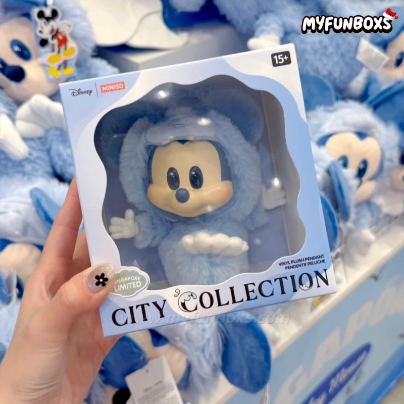 ミョンニィ【ソフビレッジ限定】MYONNY MINISO x Disney Mickey Merlion Plush Keychain(Singapore Exclusive