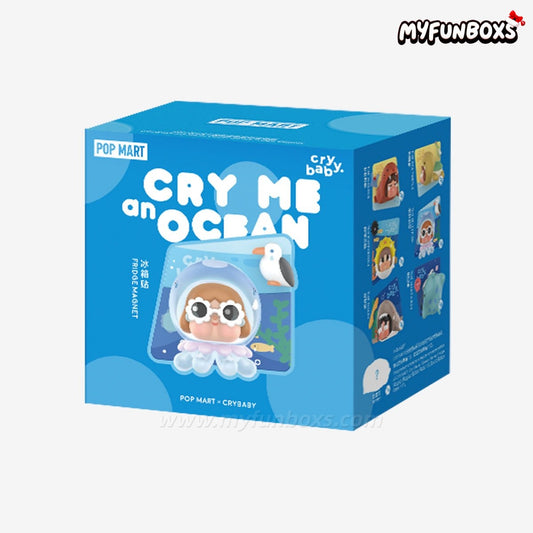 POP MART CRYBABY Cry Me an Ocean Series Fridge Magnet Blind Box