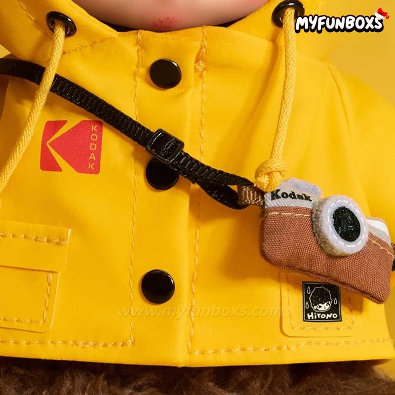 Hirono x Kodak Click Bear Plush Doll Pendant
