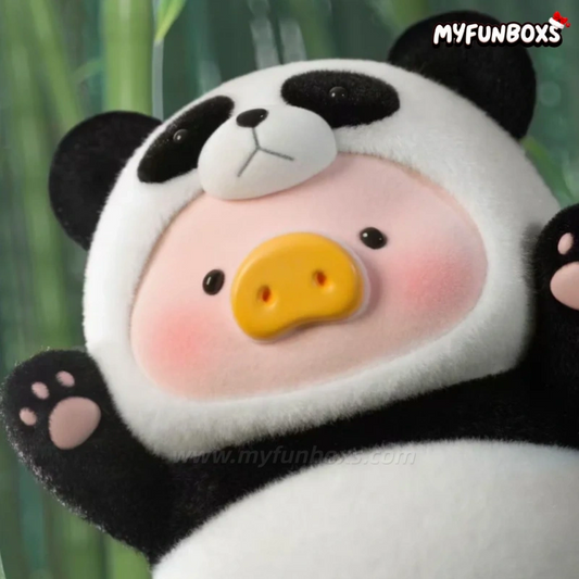 LuLu the Piggy XL Panda Figure Limited edition (CAUTION BEAR IN AREA)