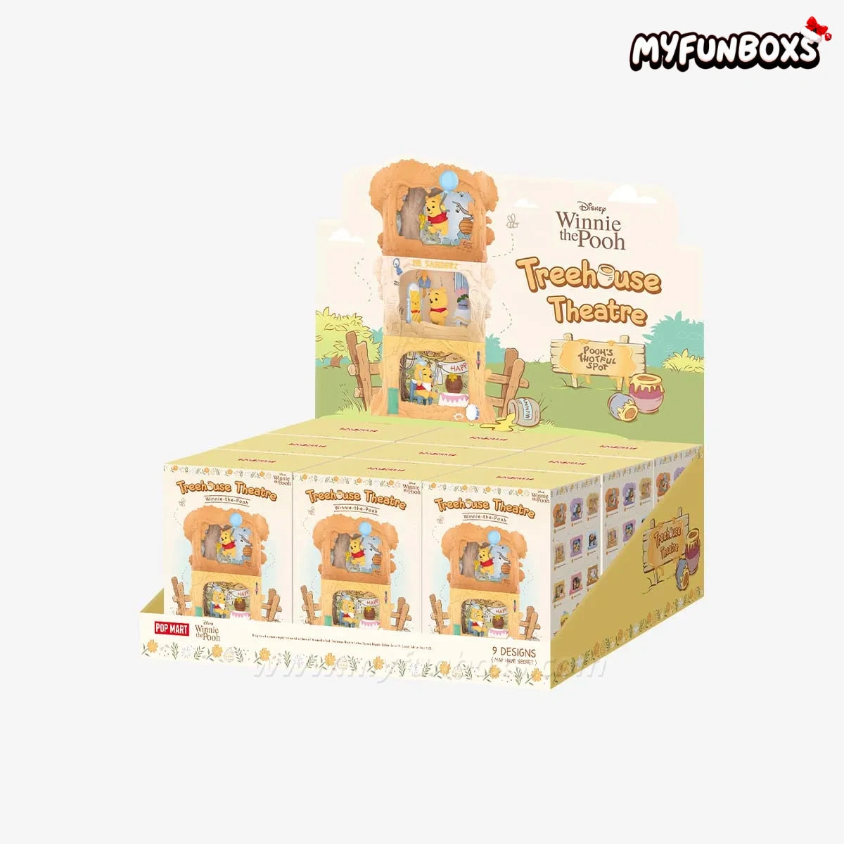 Winnie the Pooh Treehouse Theatre Series Figures Blind Box (PRE-ORDER)