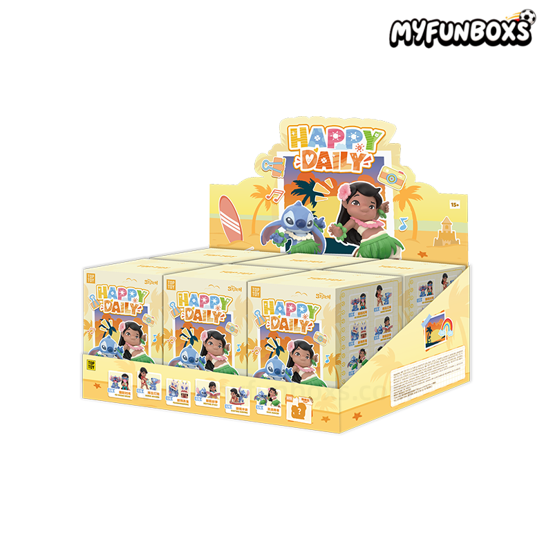 Disney Stitch & Lilo Happy Daily Series Figures Blind Box(PRE-ORDER)