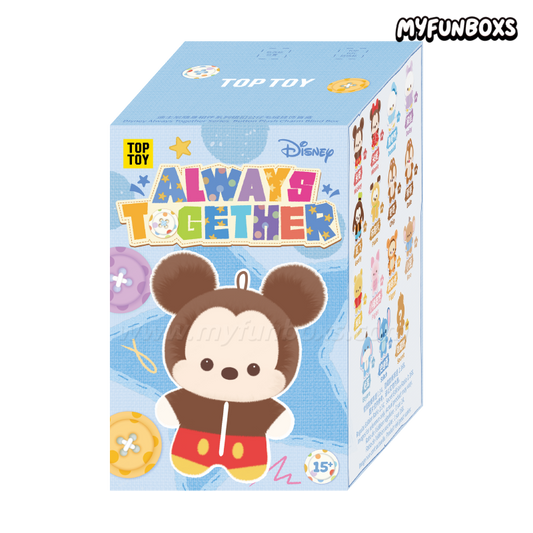 Disney Always Together Series Button Plush Charm Blind Box