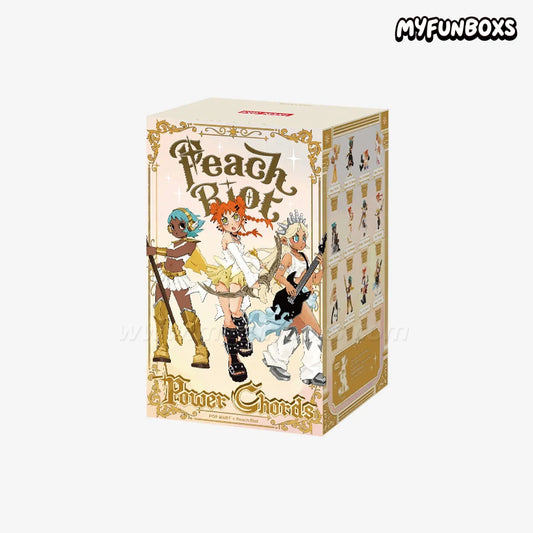 POP MART Peach Riot Power Chords Series Figure Blind Box
