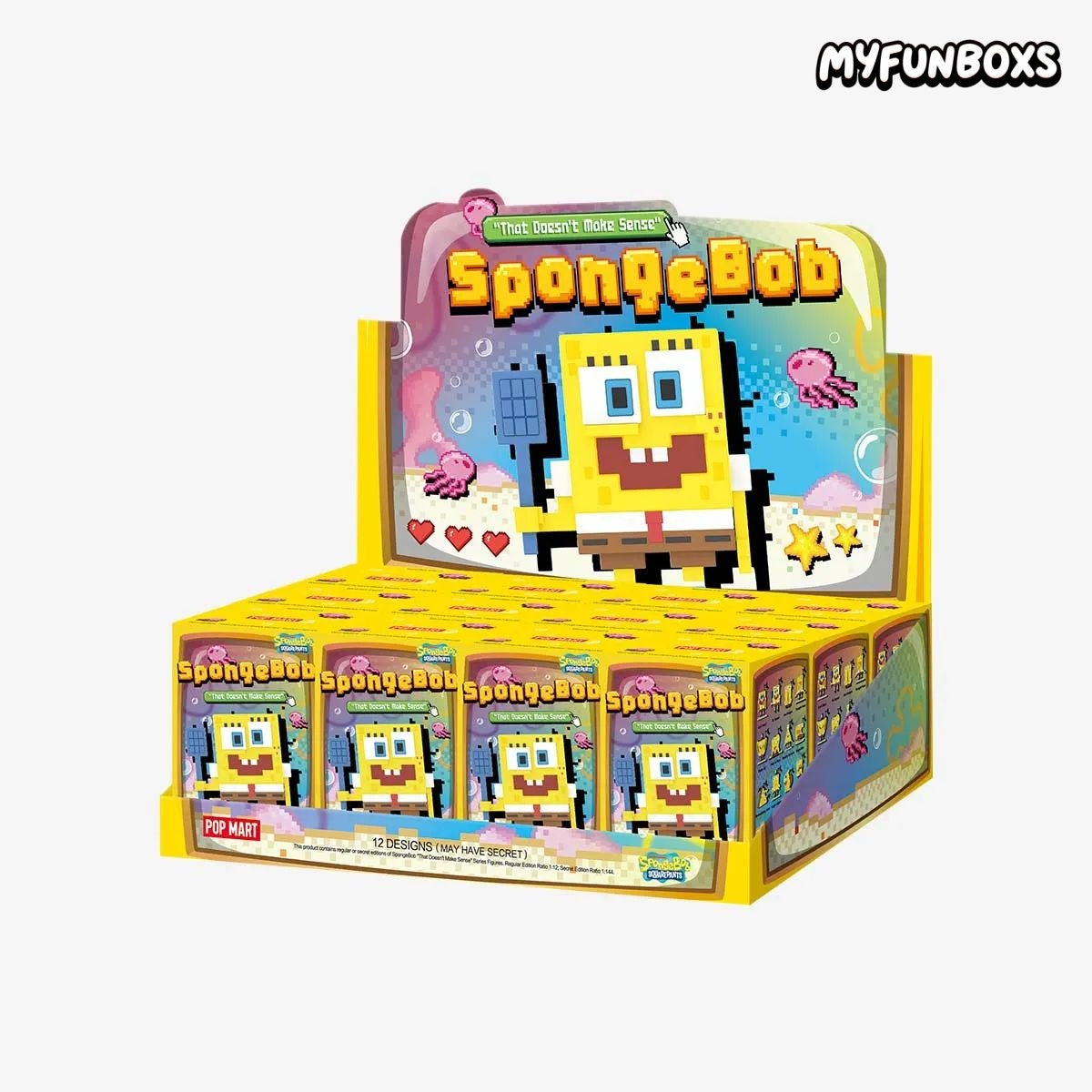 POP MART SpongeBob That Doesn't Make Sense Series Figures Bliind Box
