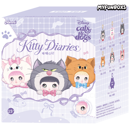 Nommi × Disney Kitty Diaries Series Plush Doll Blind Box