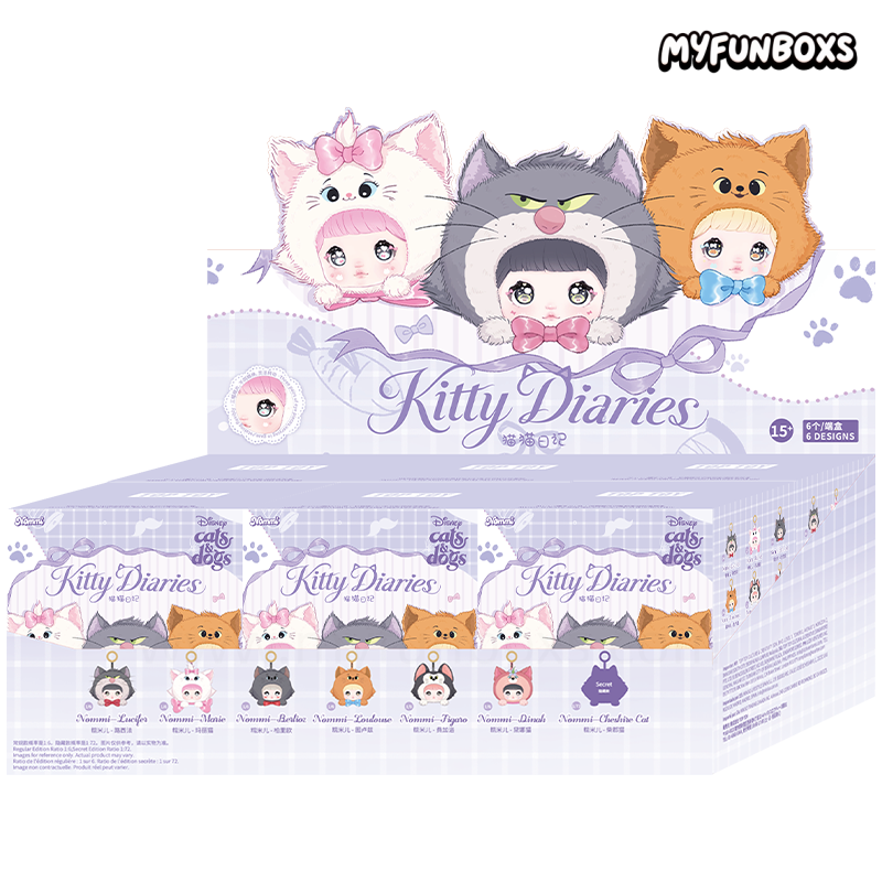 Nommi × Disney Kitty Diaries Series Plush Doll Blind Box